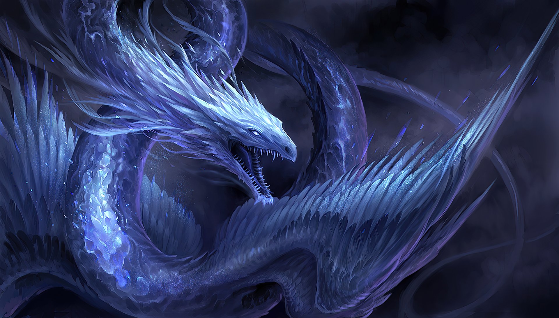 Download Fantasy Dragon 4k Ultra HD Wallpaper by sandara