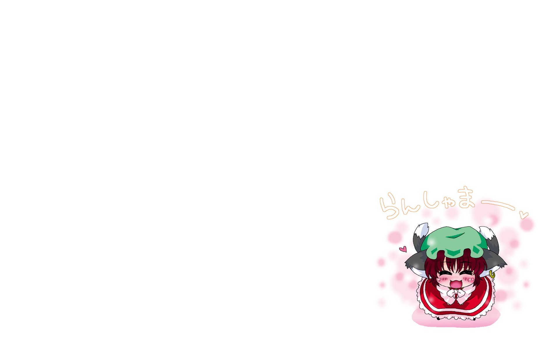 Chen (Touhou) — Kawaii Mischief HD Wallpaper