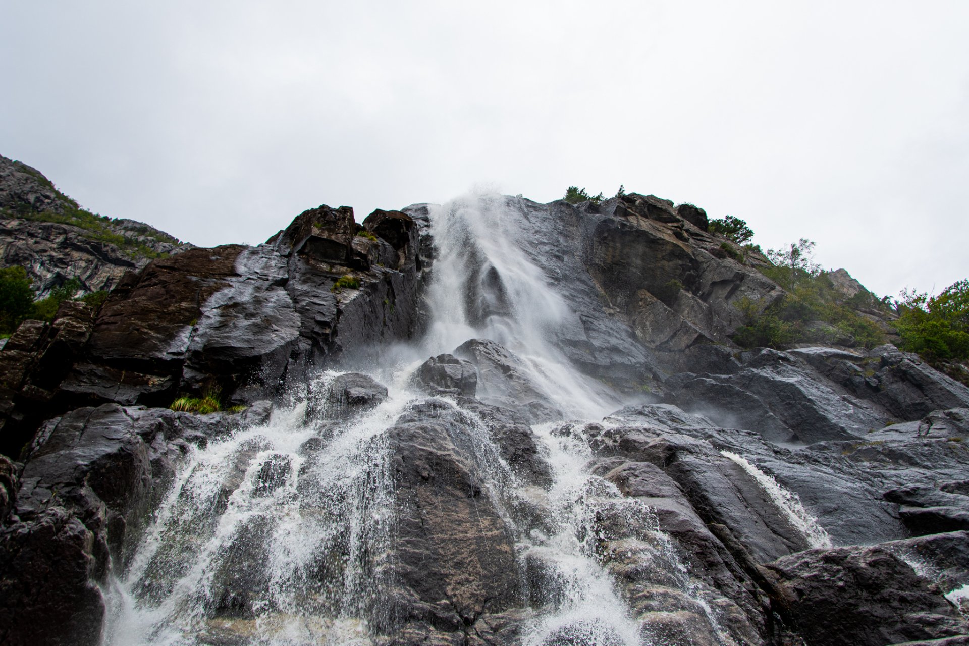Download Fjord Water Nature Waterfall HD Wallpaper by CrashingDutchman