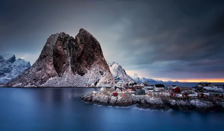 Reine Norway island photography Lofoten HD Desktop Wallpaper | Background Image