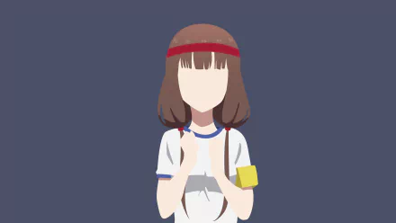 minimalist Kaguya-sama: Love is War Miko Iino Anime minimalist anime HD Desktop Wallpaper | Background Image