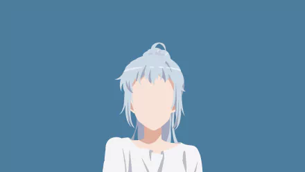 minimalist Saki Kawasaki Anime My Teen Romantic Comedy SNAFU minimalist anime HD Desktop Wallpaper | Background Image