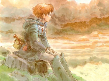 Anime Nausicaa of the Valley of the Wind HD Desktop Wallpaper | Background Image