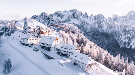  Monte Santo di Lussari, Ski Resort in Italy by Daniele Buso