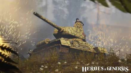 video game Heroes & Generals HD Desktop Wallpaper | Background Image