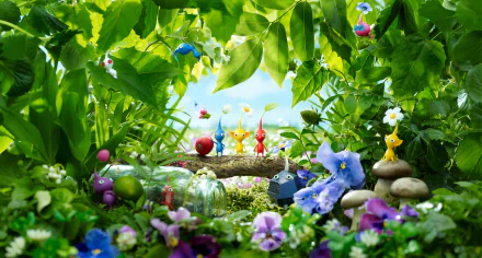 video game Pikmin 3 HD Desktop Wallpaper | Background Image