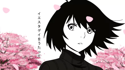 Haru Nonaka Anime Sing &quot;Yesterday&quot; for Me HD Desktop Wallpaper | Background Image