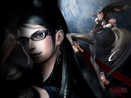 Bayonetta (Character) video game HD Desktop Wallpaper | Background Image