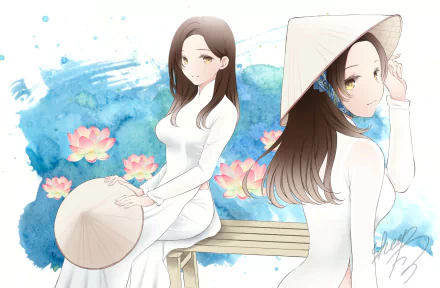 Anime Original HD Desktop Wallpaper | Background Image