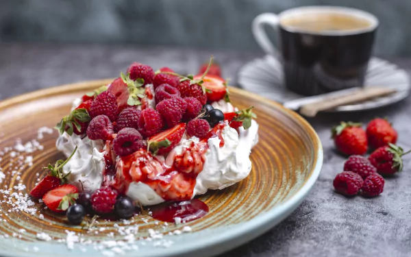  Berry Melody on Yogurt