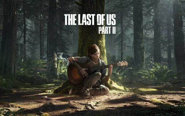 guitar Ellie (The Last of Us) video game The Last of Us Part II HD Desktop Wallpaper | Background Image