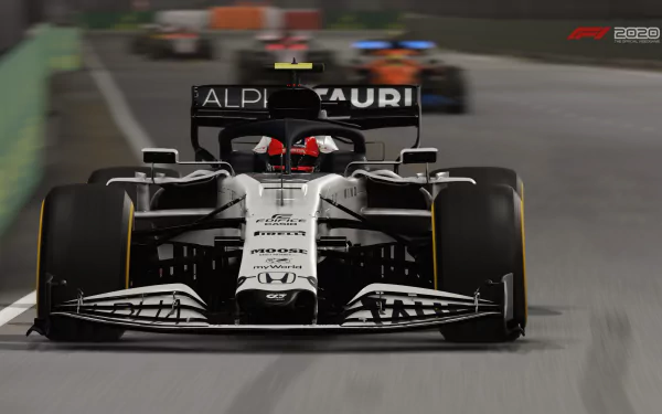 Scuderia AlphaTauri-Honda AT01 video game F1 2020 HD Desktop Wallpaper | Background Image