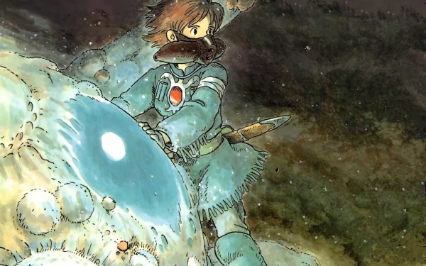 Anime Nausicaa of the Valley of the Wind HD Desktop Wallpaper | Background Image