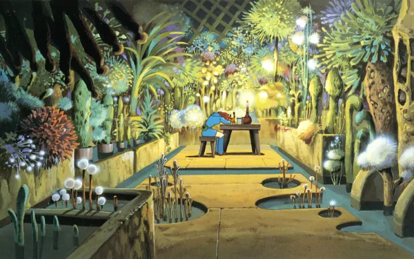 Anime Nausicaa of the Valley of the Wind HD Desktop Wallpaper | Background Image