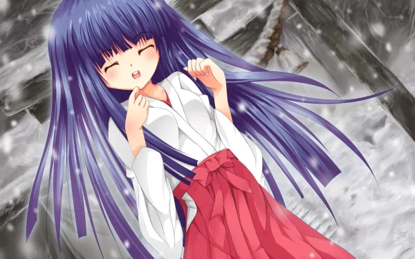 Furude Rika Anime Higurashi When They Cry HD Desktop Wallpaper | Background Image