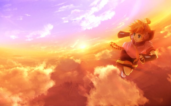 Anime Vocaloid Len Kagamine Cloud HD Wallpaper | Background Image