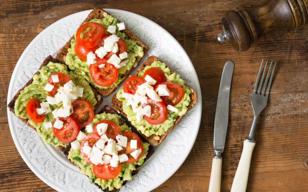 cheese avocado tomato food sandwich HD Desktop Wallpaper | Background Image