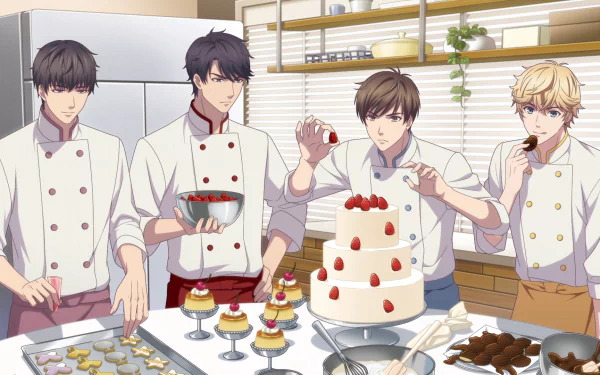 Anime Mr Love: Queen's Choice HD Desktop Wallpaper | Background Image