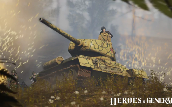 video game Heroes & Generals HD Desktop Wallpaper | Background Image
