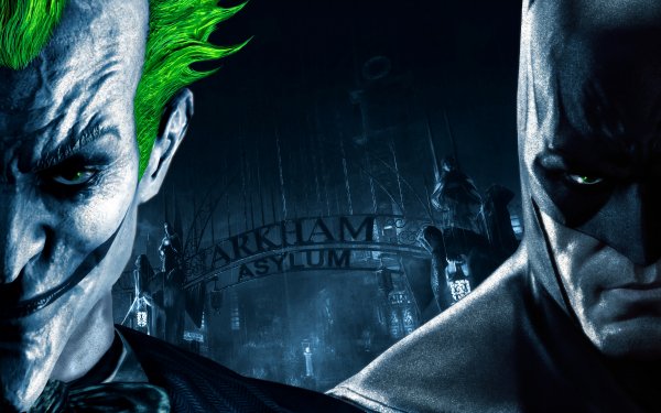 Video Game Batman: Arkham Asylum Batman Video Games Joker Face HD Wallpaper | Background Image