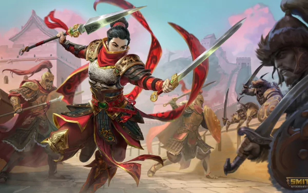 Mulan (Smite) video game Smite HD Desktop Wallpaper | Background Image