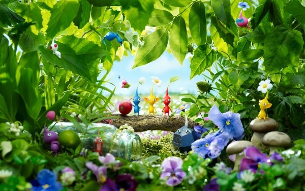 Video Game Pikmin 3 Pikmin HD Wallpaper | Background Image
