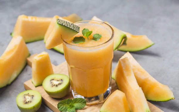 fruit melon drink kiwi food juice HD Desktop Wallpaper | Background Image