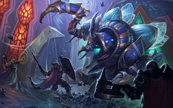 Video Game World Of Warcraft: Wrath Of The Lich King Warcraft Anub'arak Warrior HD Wallpaper | Background Image