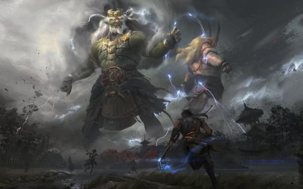  Loki Keyframe Concept - God of War by Evan Liu