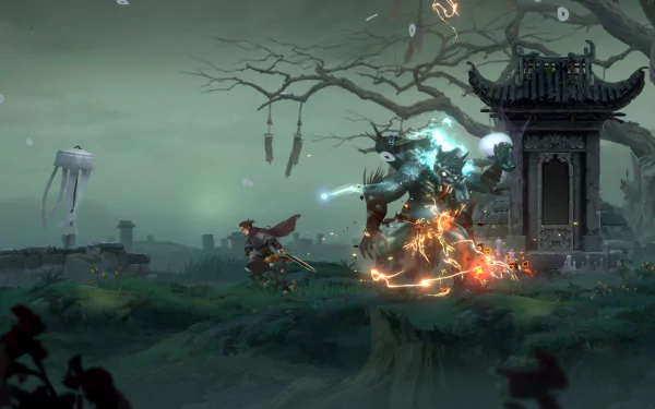 video game Eastern Exorcist HD Desktop Wallpaper | Background Image