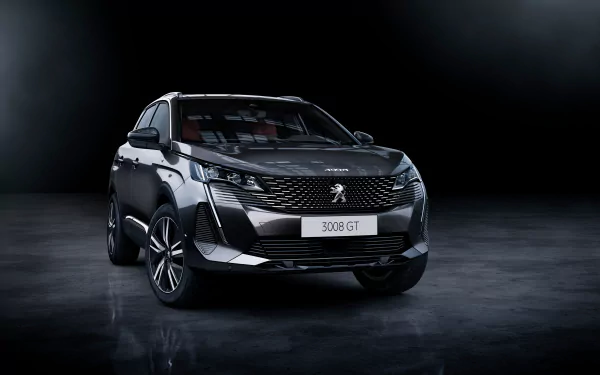 silver car SUV Peugeot 3008 GT Peugeot car vehicle Peugeot 3008 HD Desktop Wallpaper | Background Image