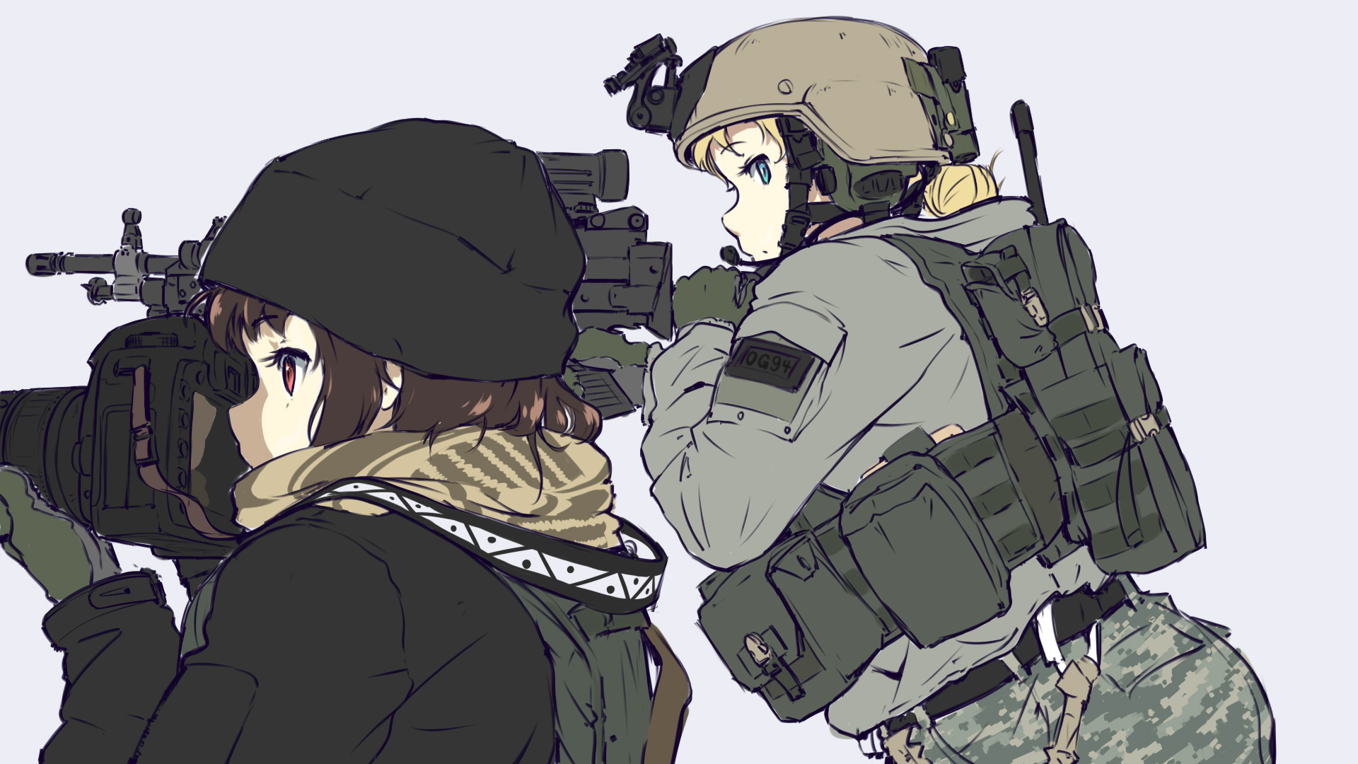 anime soldier