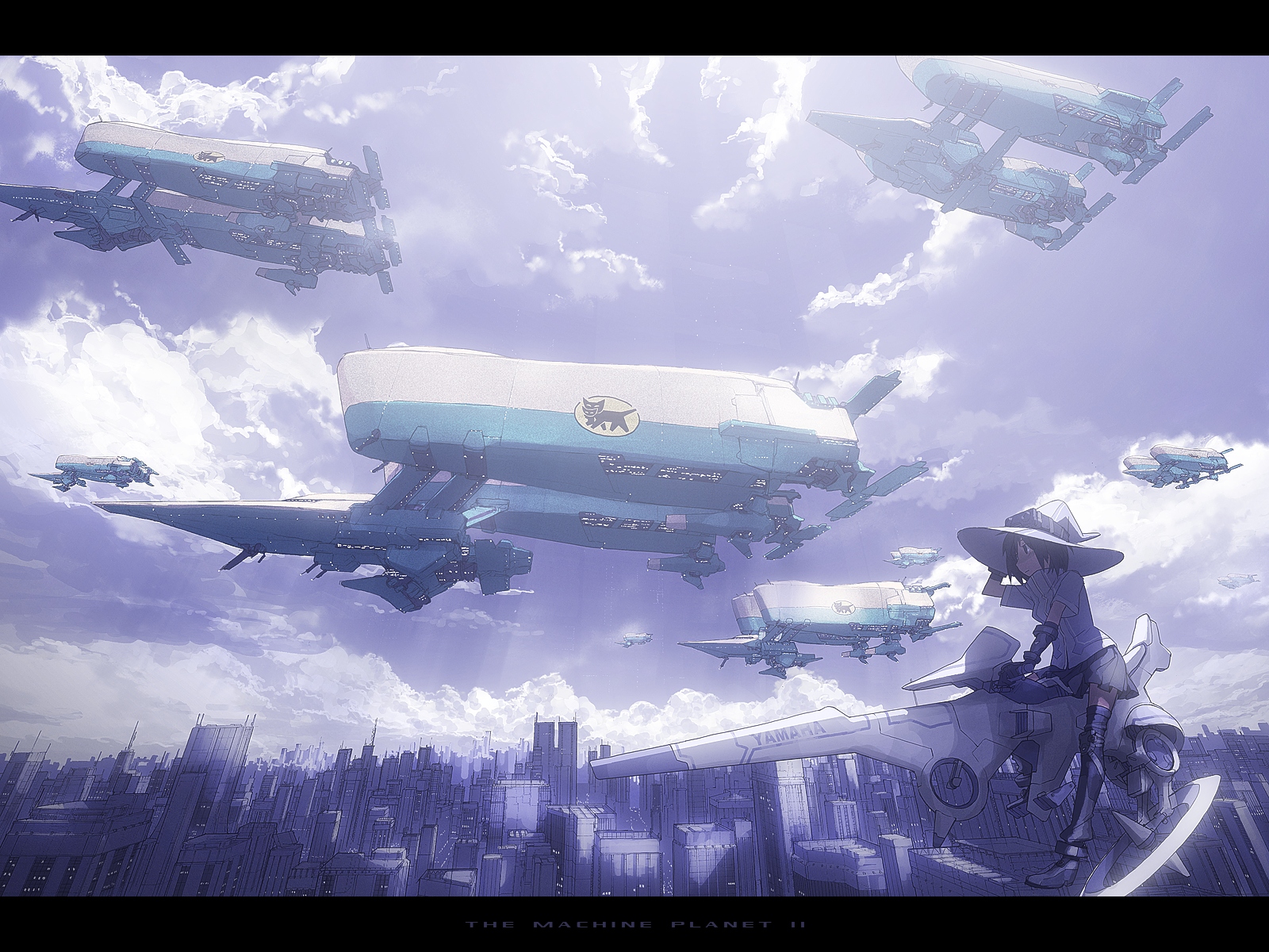 Anime Sci Fi HD Wallpaper | Background Image