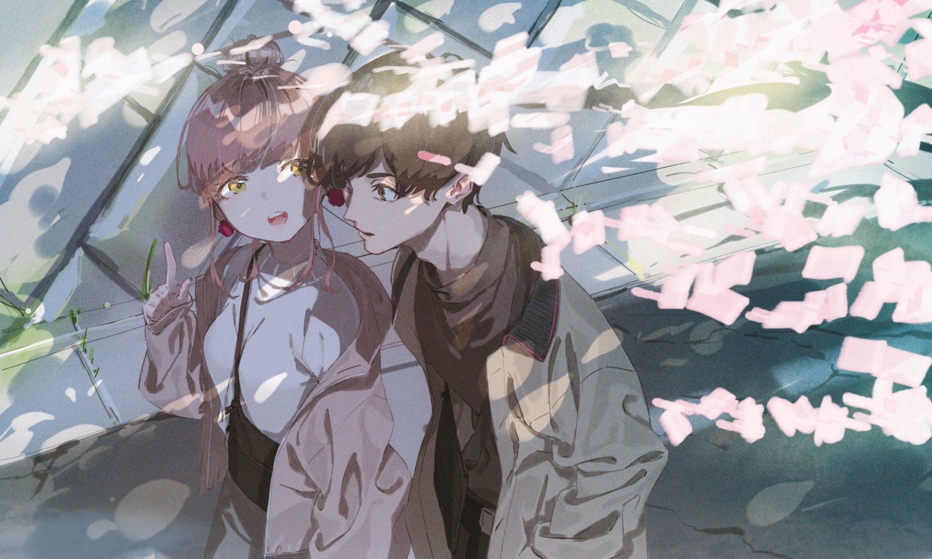 Download Anime Original HD Wallpaper by ろるあ