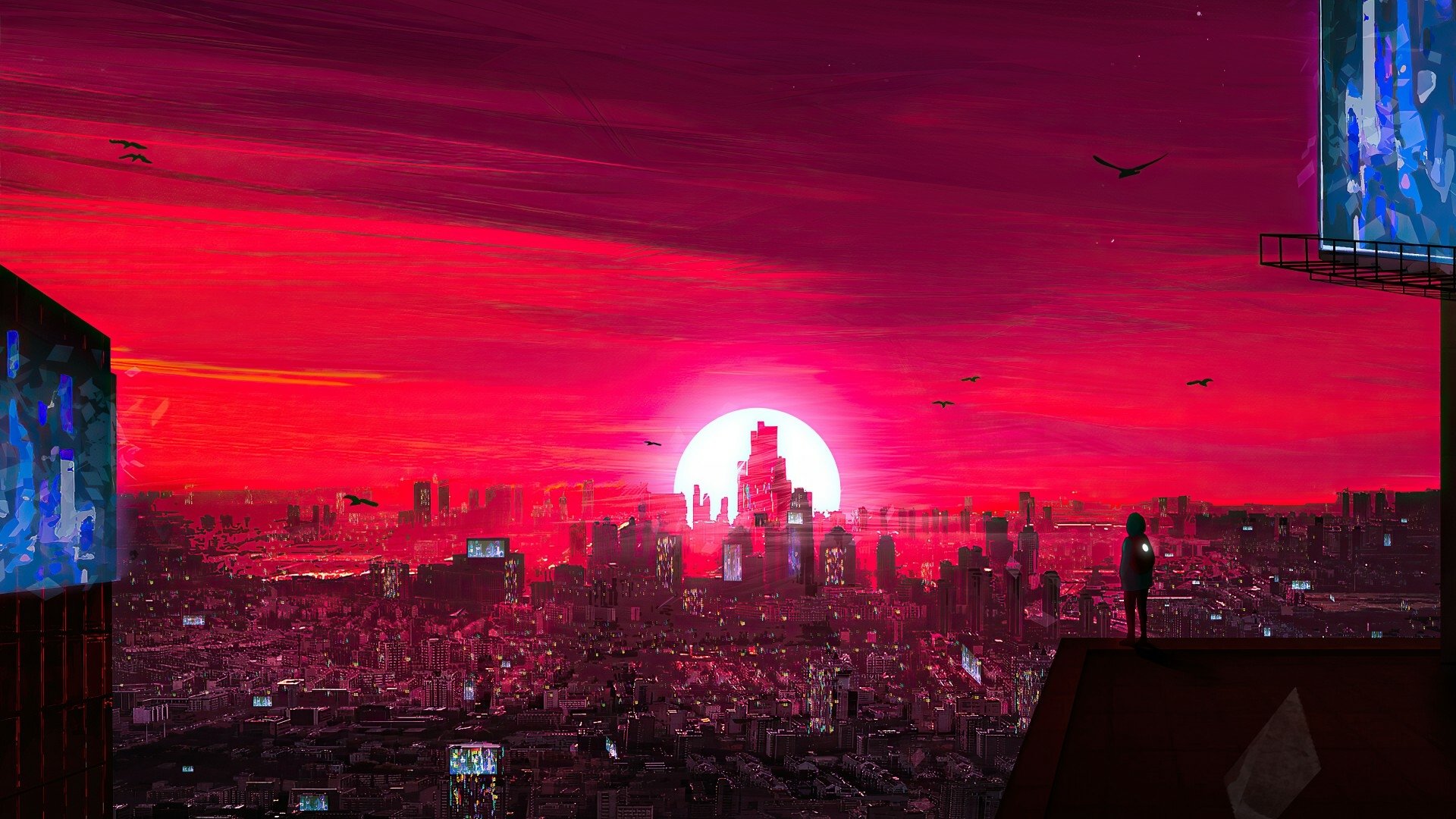 Sci Fi Cyberpunk HD Wallpaper | Background Image | 1920x1080