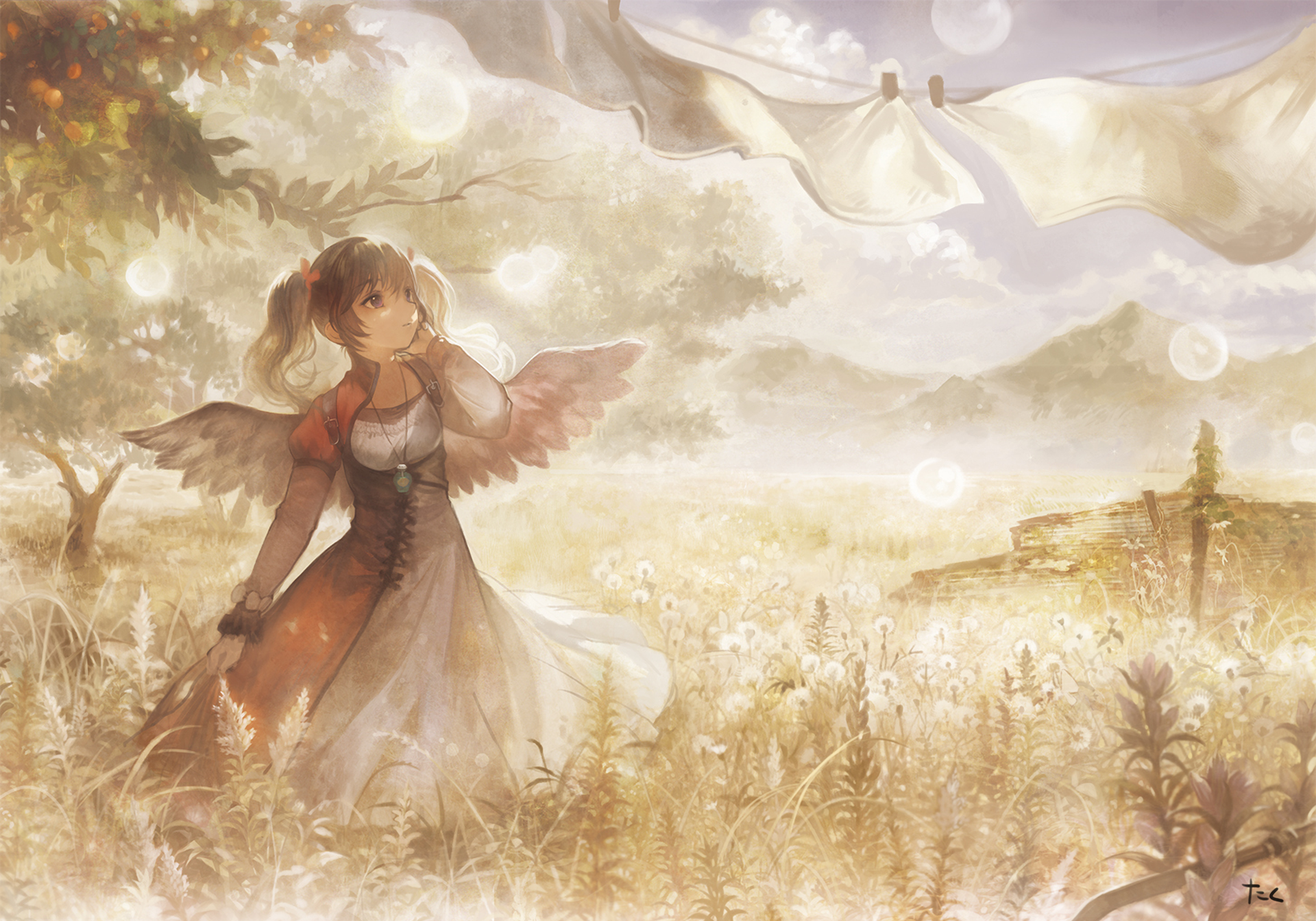 Download Anime Angel Anime Angel HD Wallpaper by たく