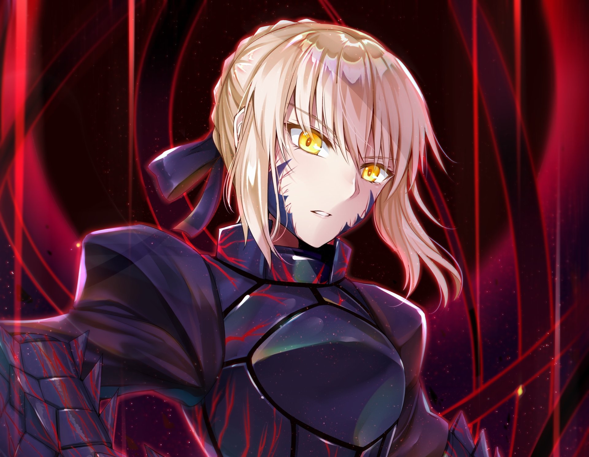 Download Saber (Fate Series) Anime Fate/Stay Night HD Wallpaper by 谷立