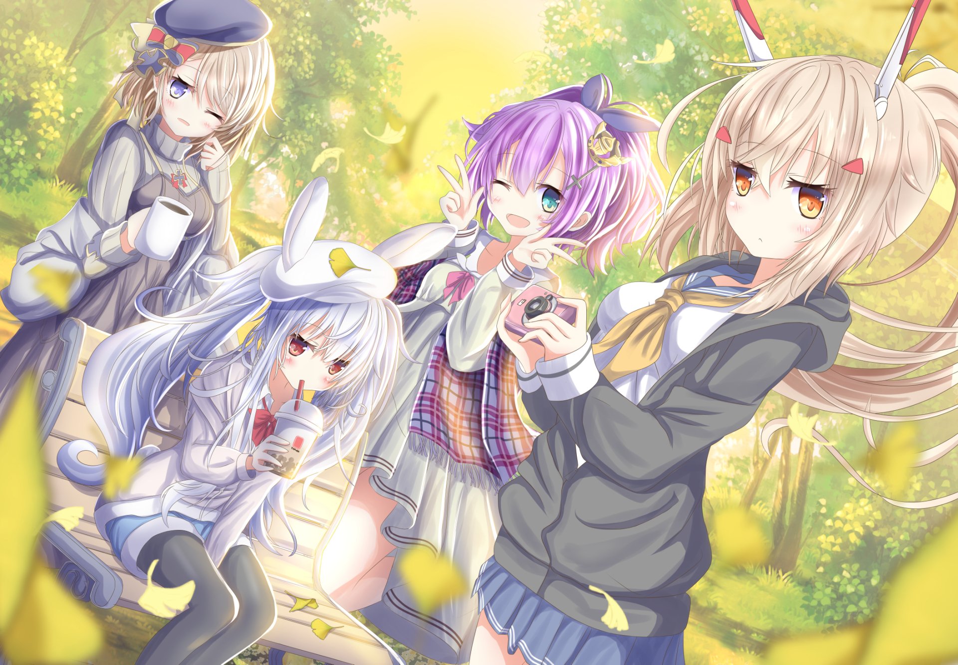 Download Ayanami (Azur Lane) Javelin (Azur Lane) Laffey (Azur Lane) Z23 (Azur Lane) Anime Azur Lane HD Wallpaper