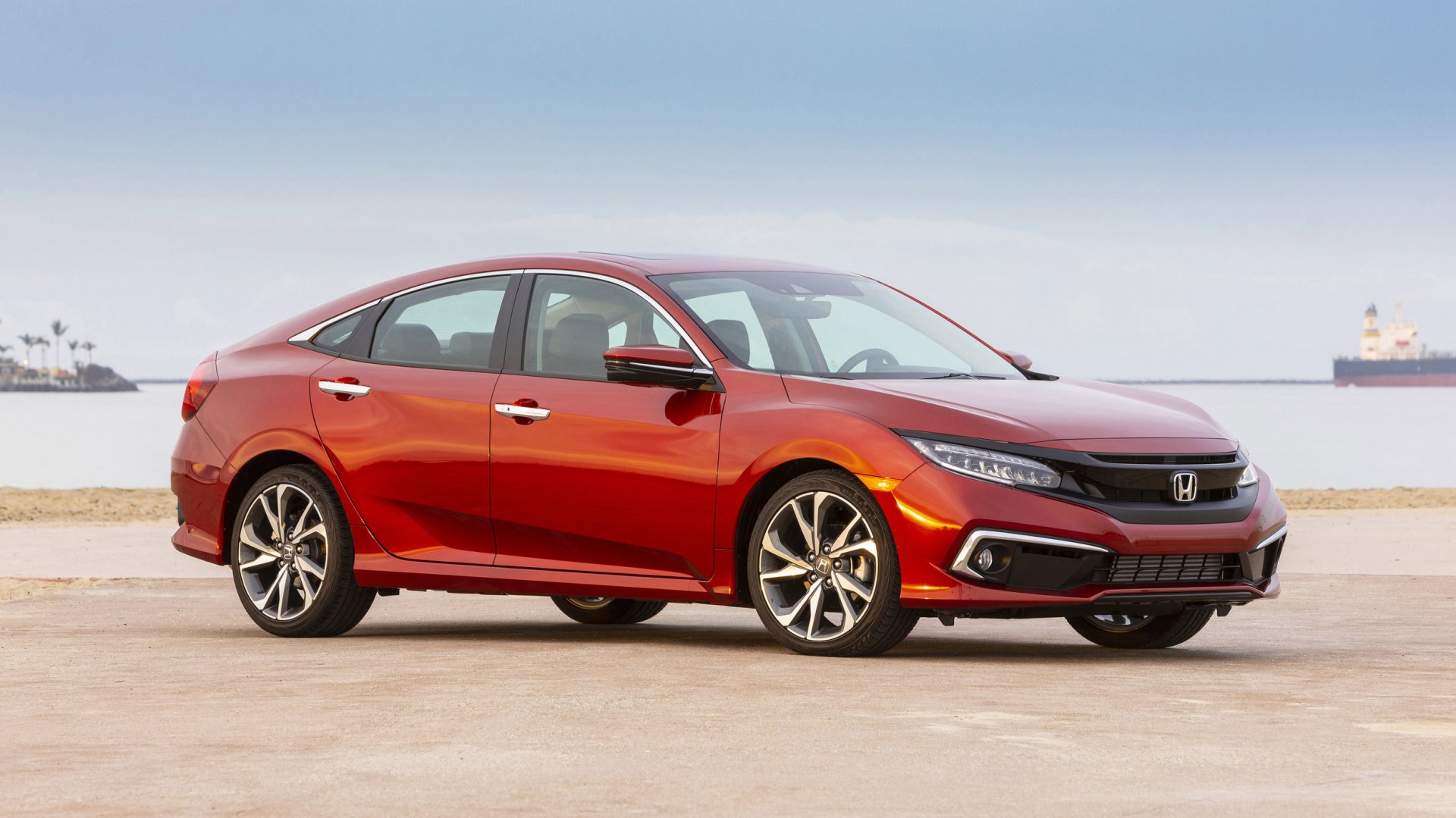 Download Compact Car Car Honda Vehicle Honda Civic HD Wallpaper