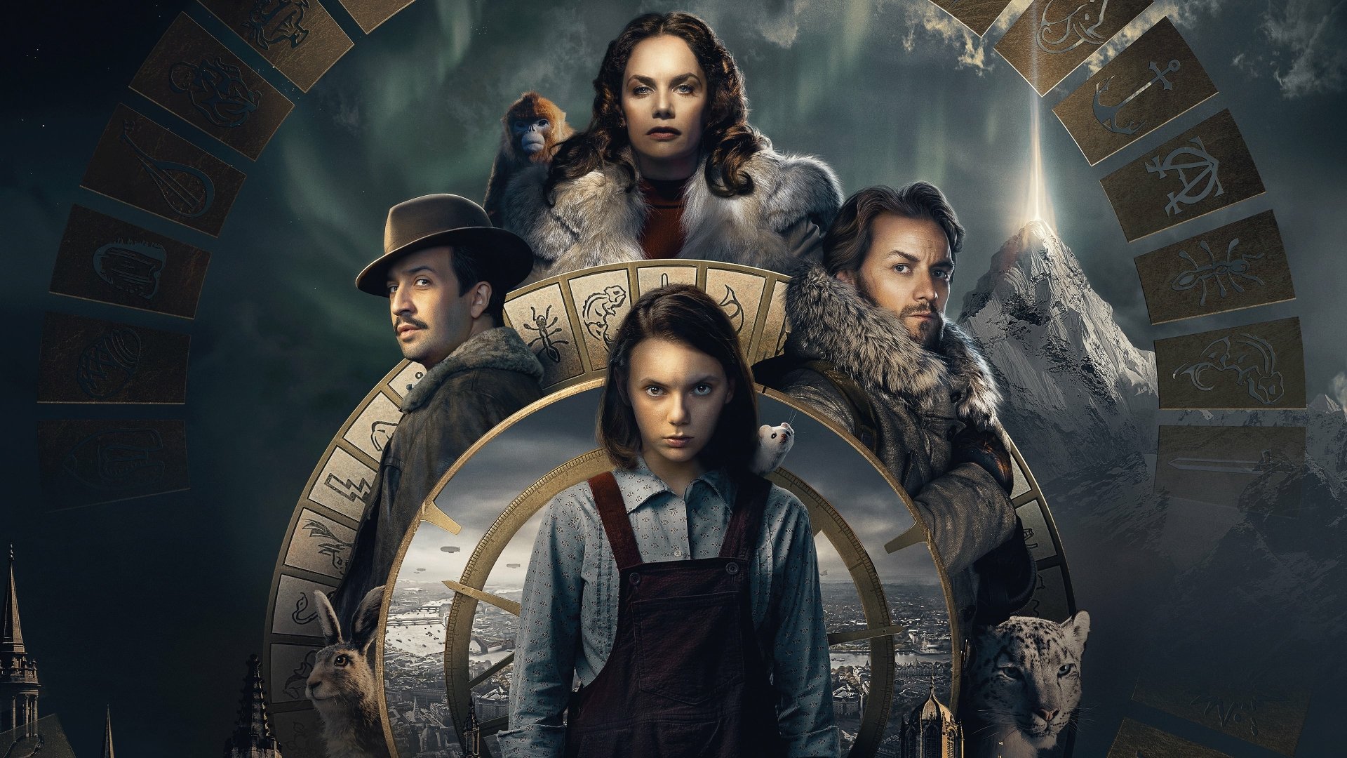 Download Dafne Keen Ruth Wilson Lin-Manuel Miranda James McAvoy TV Show His Dark Materials 4k Ultra HD Wallpaper
