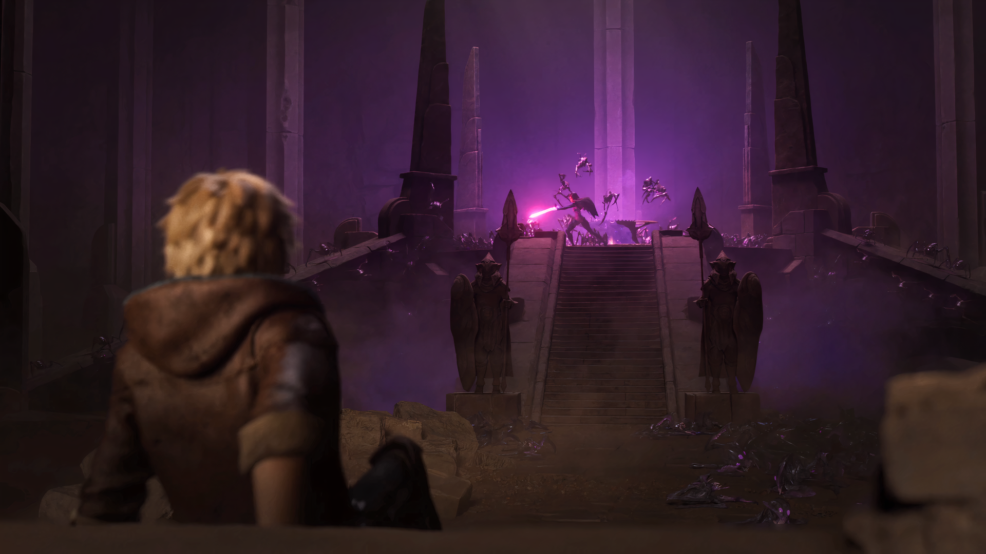 Download Kai'Sa (League Of Legends) Ezreal (League Of Legends) Video Game League Of Legends 8k Ultra HD Wallpaper