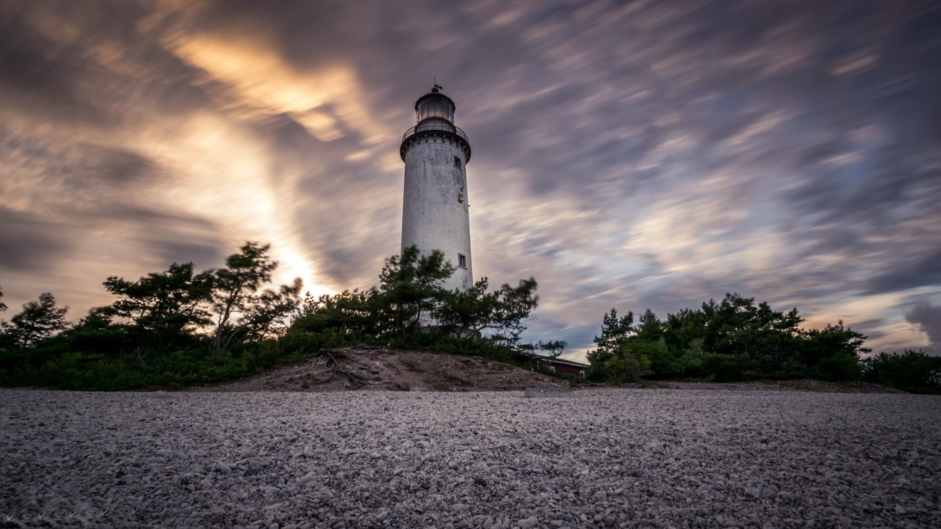 Man Made Lighthouse HD Wallpaper