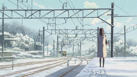 Akari Shinohara Anime 5 Centimeters per Second HD Desktop Wallpaper | Background Image