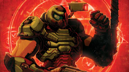 video game DOOM Eternal HD Desktop Wallpaper | Background Image