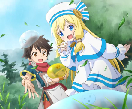 Ryouma Takebayashi Eliaria Jamil Anime By the Grace of the Gods HD Desktop Wallpaper | Background Image