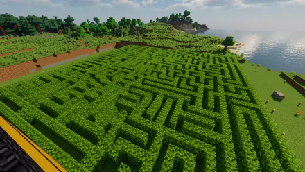 labyrinth video game Minecraft HD Desktop Wallpaper | Background Image