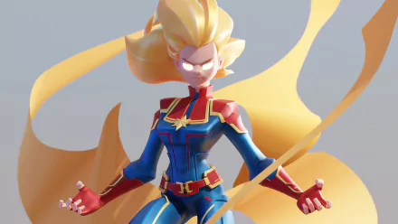 Carol Danvers Comic Captain Marvel HD Desktop Wallpaper | Background Image