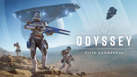  Elite Dangerous: Odyssey DLC key art