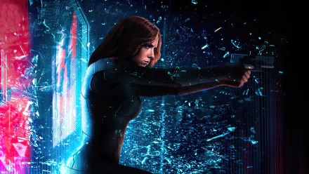 movie Ghost in the Shell (2017) HD Desktop Wallpaper | Background Image