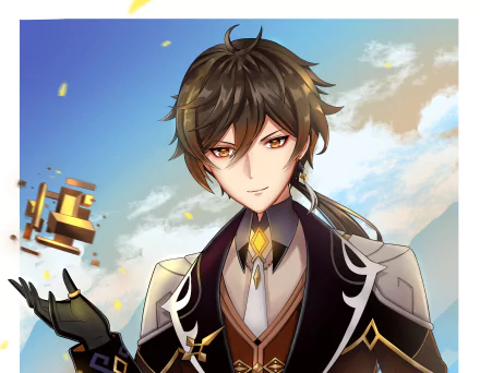 Zhongli (Genshin Impact) video game Genshin Impact HD Desktop Wallpaper | Background Image